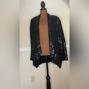 Black sequince blazer